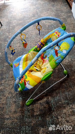 Детский шезлонг tiny love