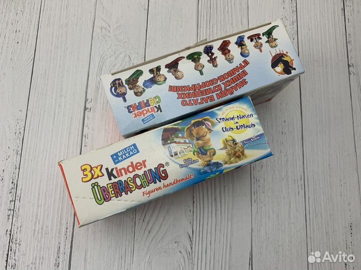 Киндер Сюрприз старые наборы яиц