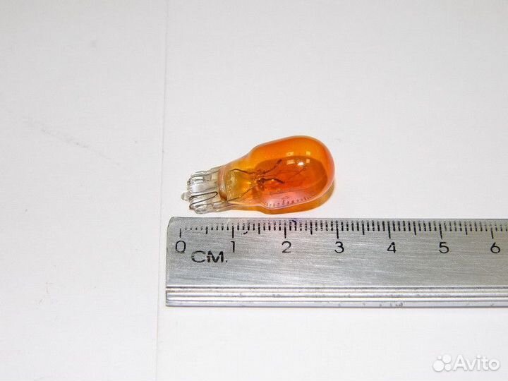 Лампа 12В 10Вт поворотов без цоколя Желтая