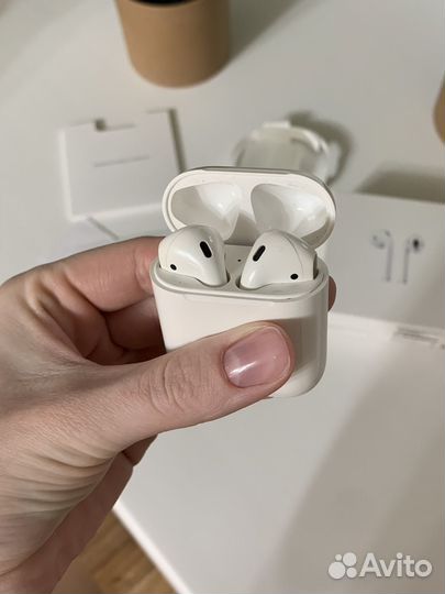 Наушники apple airpods 2 оригинал