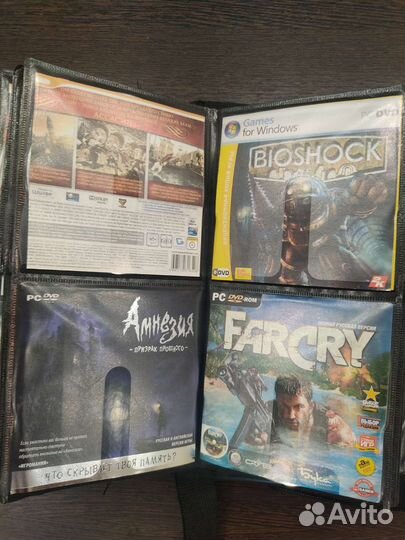 Сумка с лицензионными играми, более 60 шт