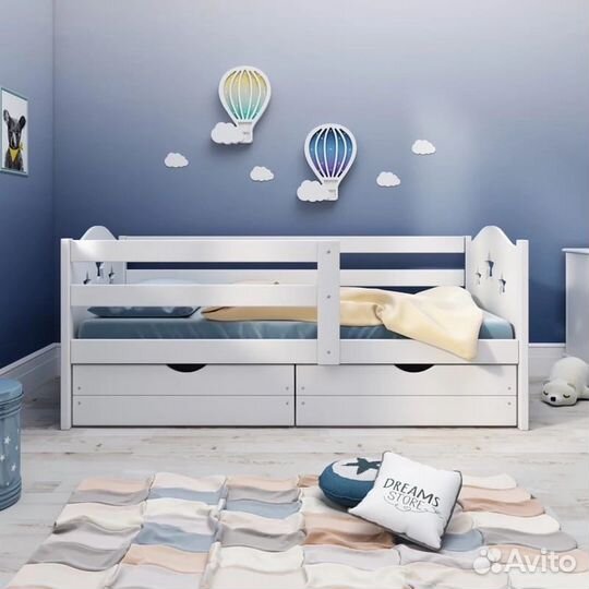 Кровать детская 180х90 с матрасом