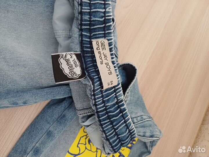 Шорты джинсовые