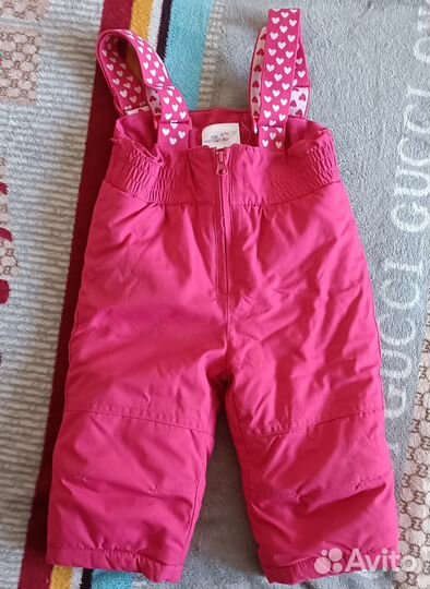 Штаны на лямках 80 девочки