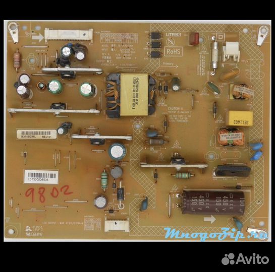 Блок питания Sharp LC-32LE154RU HV320WX2-201