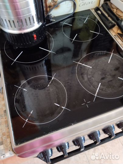 Плита электрическая indesit стеклокерамика