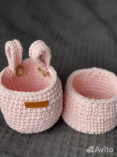 Корзина плетеная для кроватки