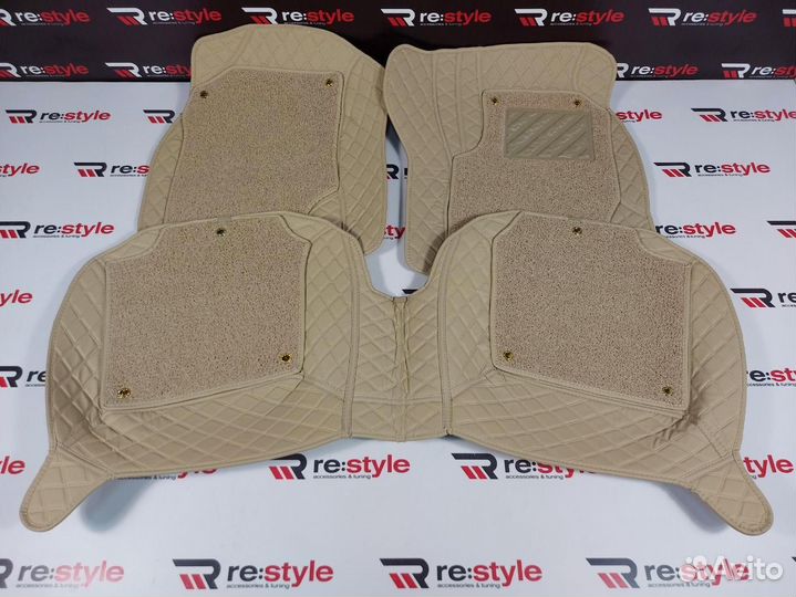 Ковры салона 3D Toyota Corolla Fielder 161 N2183