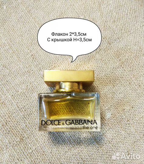 Dolce gabbana. Духи. The one