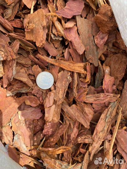 Мульча кора лиственницы
