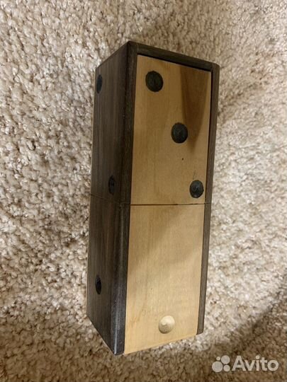 Домино из дерева Доминикана