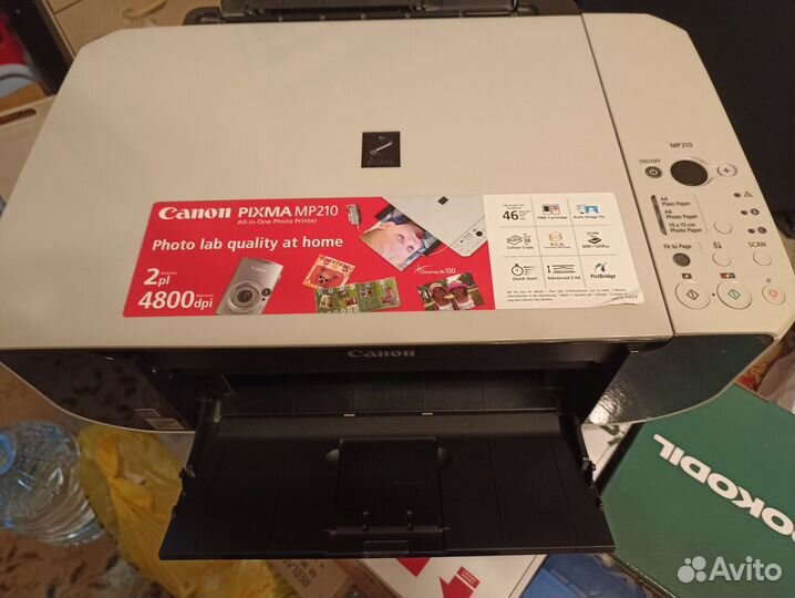 Цветной Струйный Canon pixma MP210