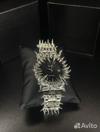 Кастомные часы casio alabaster