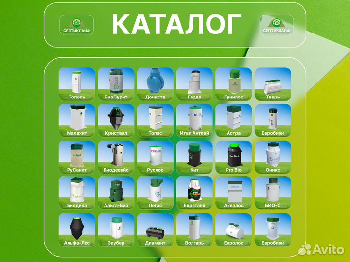 Септик Астра в кредит