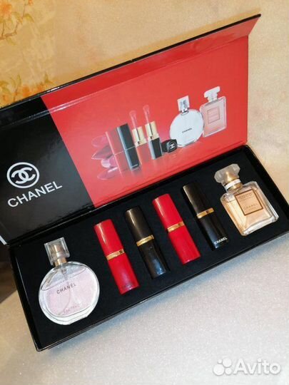 Подарочный набор от chanel 6 in 1