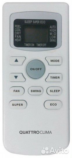 Сплит система Quattroclima Vento QV-vn18wa