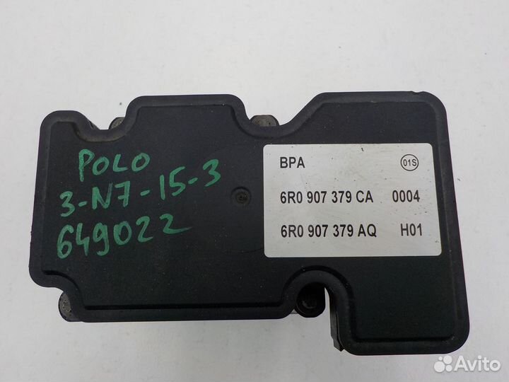 Блок ABS, Volkswagen Polo (Sed RUS)