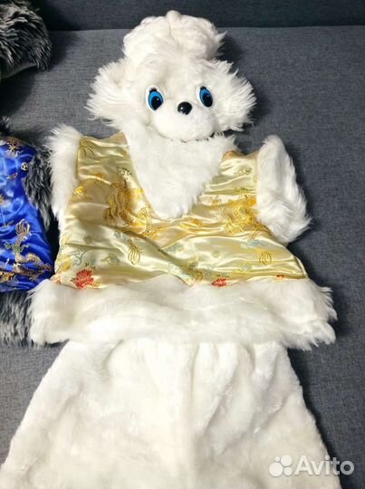 Костюм новогодний заяц и волк