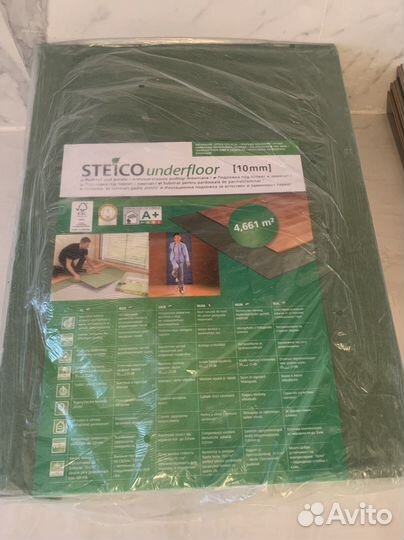 Подложка под ламинат хвойная 10мм