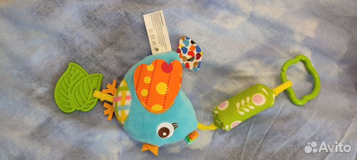 Развивающая игрушка с клаксоном практически новая