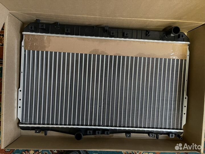 Радиатор охлаждения на chevrolet lacetti