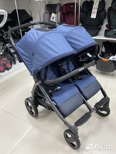 Новая коляска для двойни Peg Perego Book 4Two