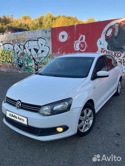 Volkswagen Polo 1.6 МТ, 2012, 228 000 км