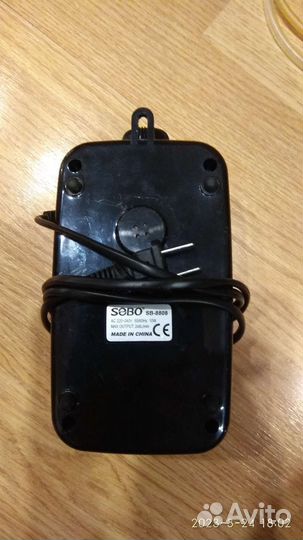 Компрессор для аквариума,с двумя выходами