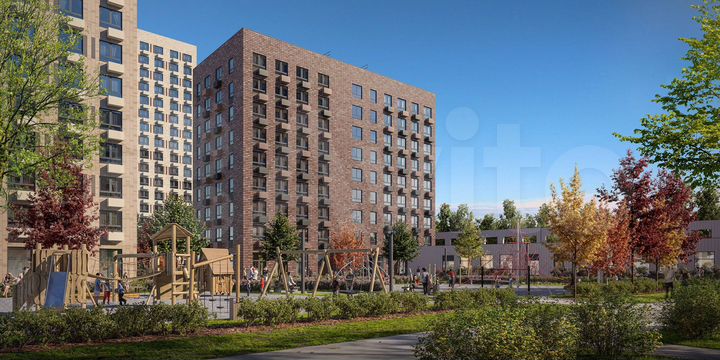 1-к. квартира, 36,1 м², 4/17 эт.