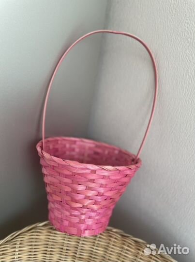 Корзина плетеная