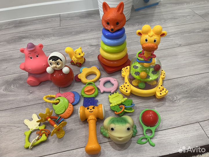 Грызунки игрушки погремушки