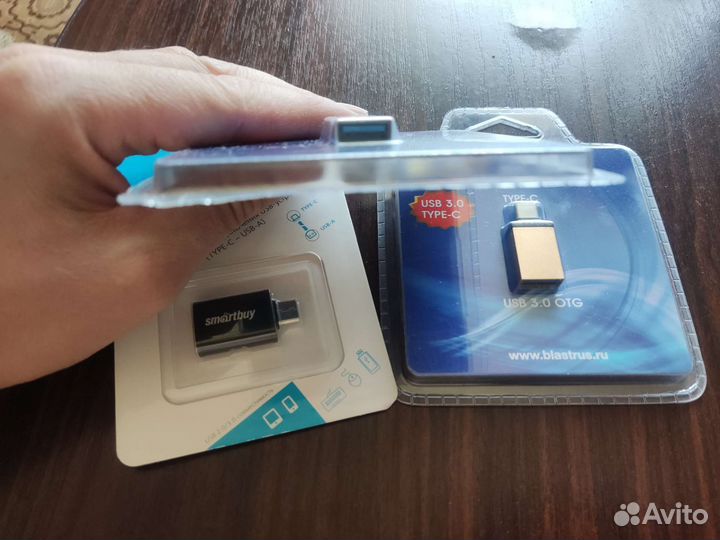 OTG адаптер type C-USB 3.0 для мобильных устройств