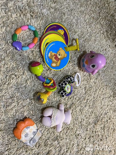 Развивающие игрушки пакетом