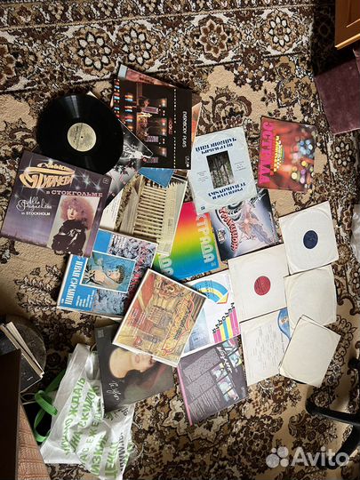 Винтловые пластинки,почти все новые