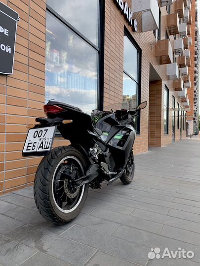 Электромотоцикл kawasaki Ninja 5kw