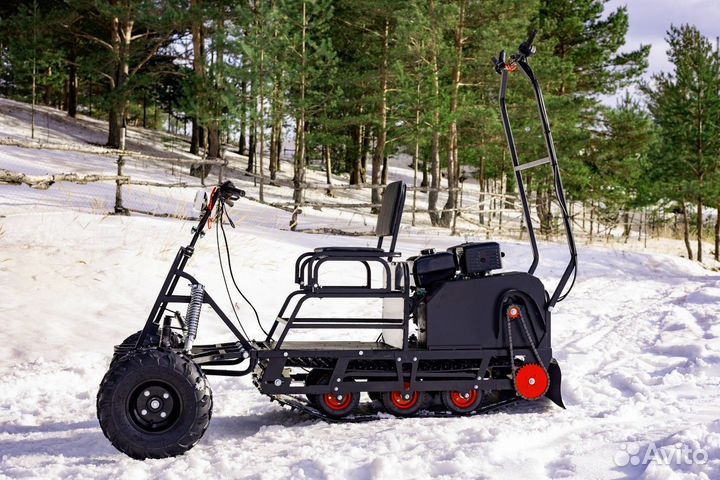 Мотобуксировщик Бурлак М2 LRK 15 л.с