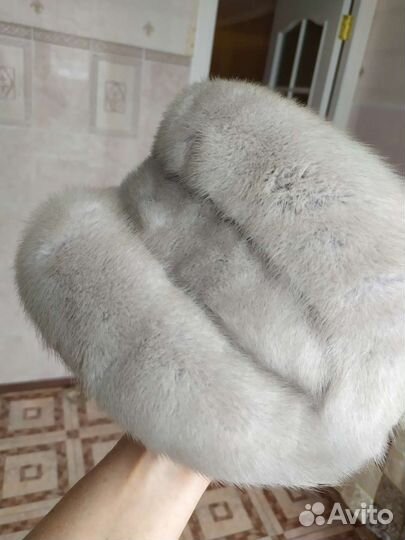 Шапка норковая женская бу