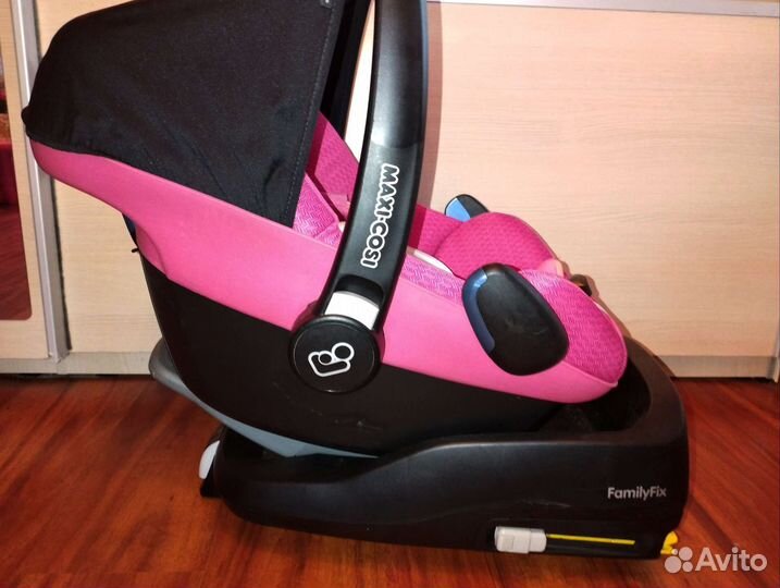 Автолюлька maxi cosi с базой