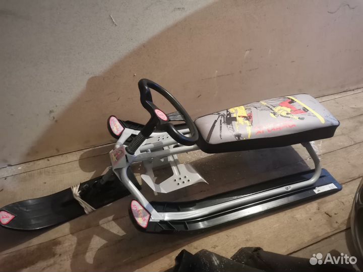 Детский снегокат бу
