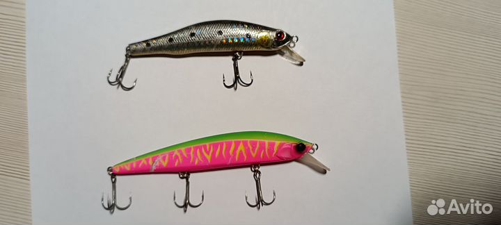 Воблеры Deps, Zipbaits, Jackall