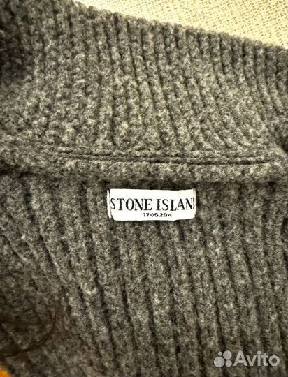 Stone island кофта на молнии