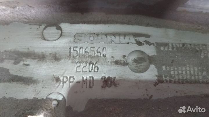 Канал электропроводки по раме 1506560 scania