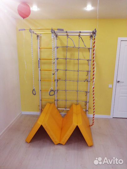 Мат для дск 2х1м складной, желтый