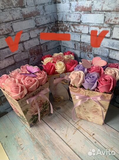 Мыльные розы