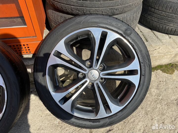 Литые диски r17 5x114 3 kia