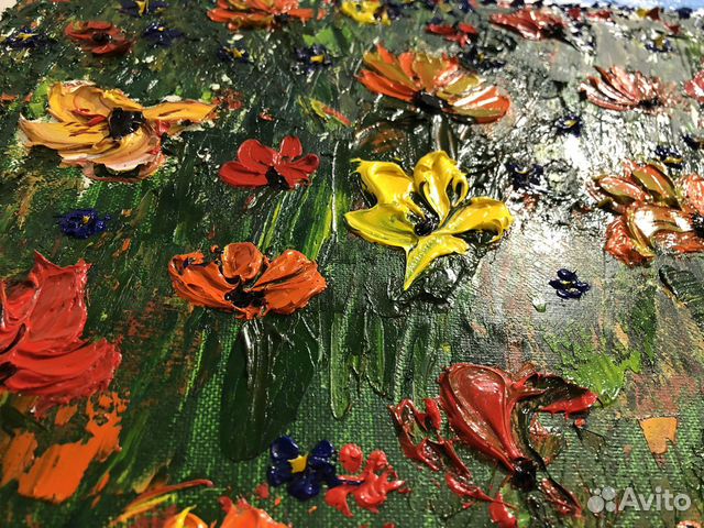 Картина fluid art 70 60