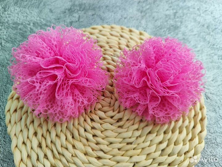 Бантики из кружева в школу садик