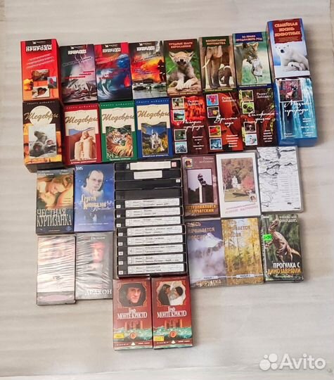 Видеокассеты vhs (цена за все) 39 шт