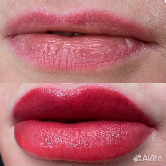 Модель на татуаж бровей