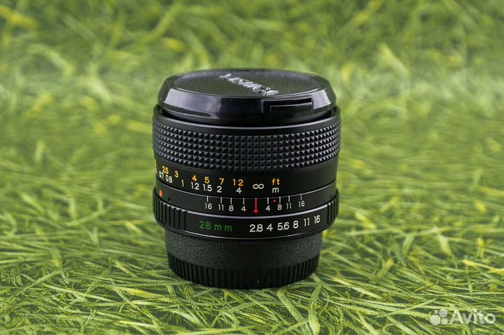 Yashica ML 28mm f/2.8 для Nikon с чипом